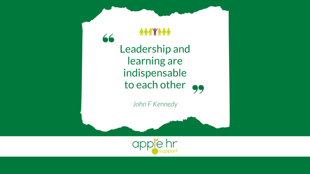 Leadership and Development Best Practice Guide - JFK Quote