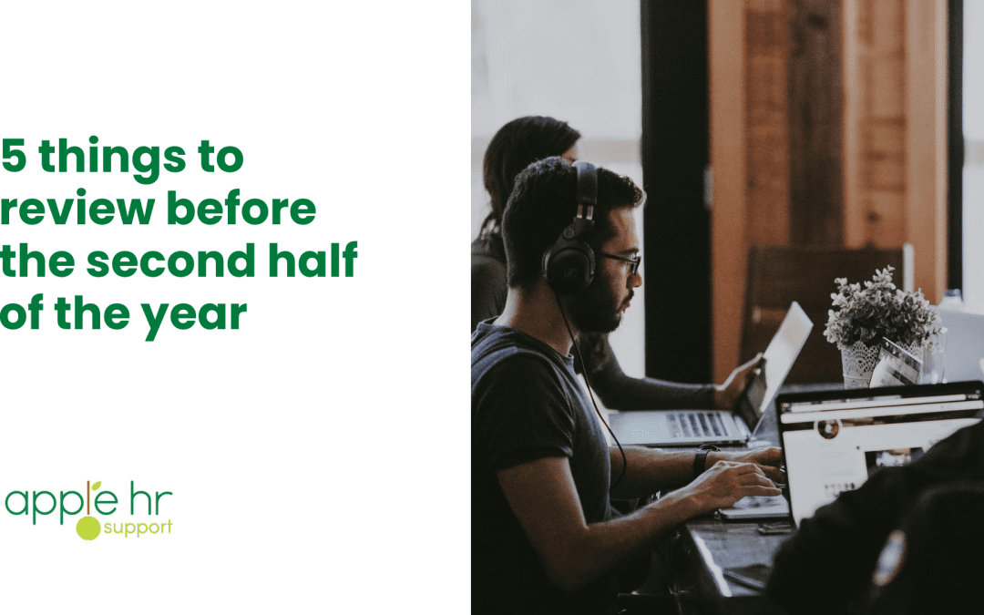 5 things to review before the second half of the year